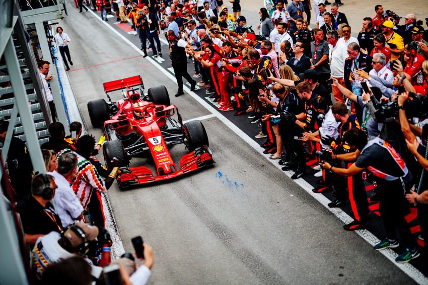 Formel 1 GP Kanada 2018 Sebastian Vettel Sieger 2018 &copy; Scuderia Ferrari
