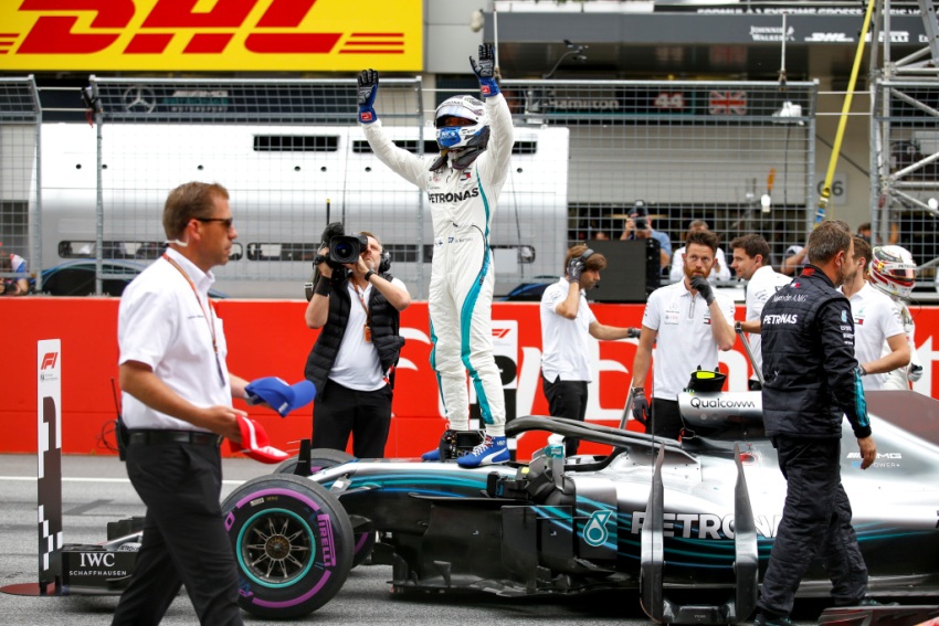 Formel 1 - Mercedes-AMG Petronas Motorsport, Großer Preis von Österreich 2018. Valtteri Bottas &copy; Mercedes-AMG-Petronas-Motorsport