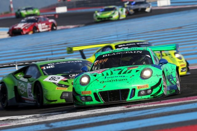 Herberth Motorsport, Porsche 911 GT3 R (991), Jürgen Häring (D), Edward-Lewis Brauner (D), Wolfgang Triller (D), Paul Ricard 2018 Herberth Motorsport, Porsche 911 GT3 R (991), Jürgen Häring (D), Edward-Lewis Brauner (D), Wolfgang Triller (D), Paul Ricard 2018 © Porsche Motorsport