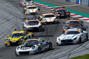 Porsche 911 GT3 R, KÜS Team75 Bernhard, Adrien de Leener (B), Klaus Bachler (A), Red Bull Ring 2018 © Porsche Motorsport