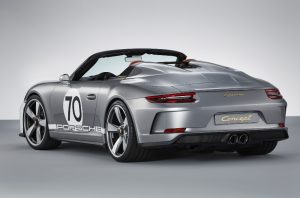 Porsche 911 Speedster Concept Heckansicht © Porsche