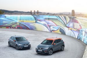 Seat Sondermodelle Seat Ibiza Beats und Seat Arona Beats. © Seat