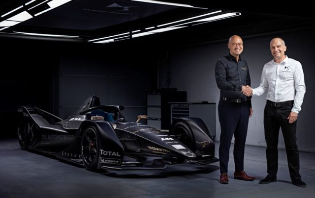 Formel E 18/19 DS Automobiles und Techeetah gehen strategische Partnerschaft ein © DS Automobiles