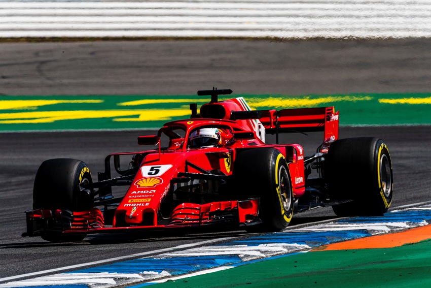 F1 Sebastian Vettel GP von Deutschland Formel 1 Sebastian Vettel GP von Deutschland © Scuderia Ferrari
