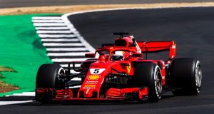 Formel 1 GP Großbritannien – Stimmen zum Formel 1 GP von Großbritannien 2018 Formel 1 GP Grossbritannien Sebastian Vettel Ferrari. © Scuderia Ferrari