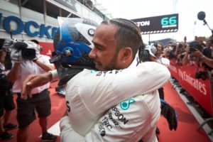 Formel 1 - Mercedes-AMG Petronas Motorsport, GP von Deutschland 2018. Lewis Hamilton und Valtteri Bottas © Mercedes-AMG Petronas Motorsport