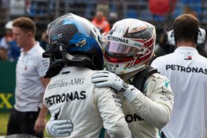 Formel 1 - Mercedes-AMG Petronas Motorsport, Großer Preis von Ungarn 2018. Lewis Hamilton, Valtteri Bottas © Mercedes-AMG Petronas Motorsport