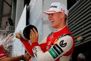 Formel 3 EM Mick Schumacher feiert ersten F3 Sieg © F3 EM