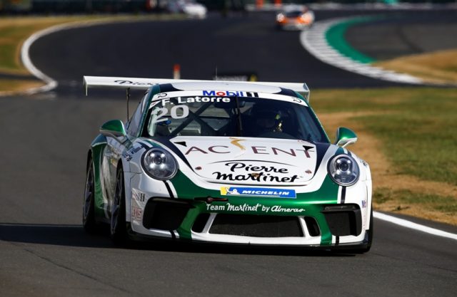 Porsche 911 GT3 Cup, Florian Latorre (F), Porsche Mobil 1 Supercup, Silverstone 2018 © Porsche Motorsport