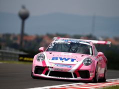 Porsche Mobil 1 Supercup – Erste Startreihe für Porsche-Junioren Thomas Preining und Julien Andlauer Porsche 911 GT3 Cup, Thomas Preining (A), Porsche Mobil 1 Supercup, Budapest 2018 © Porsche