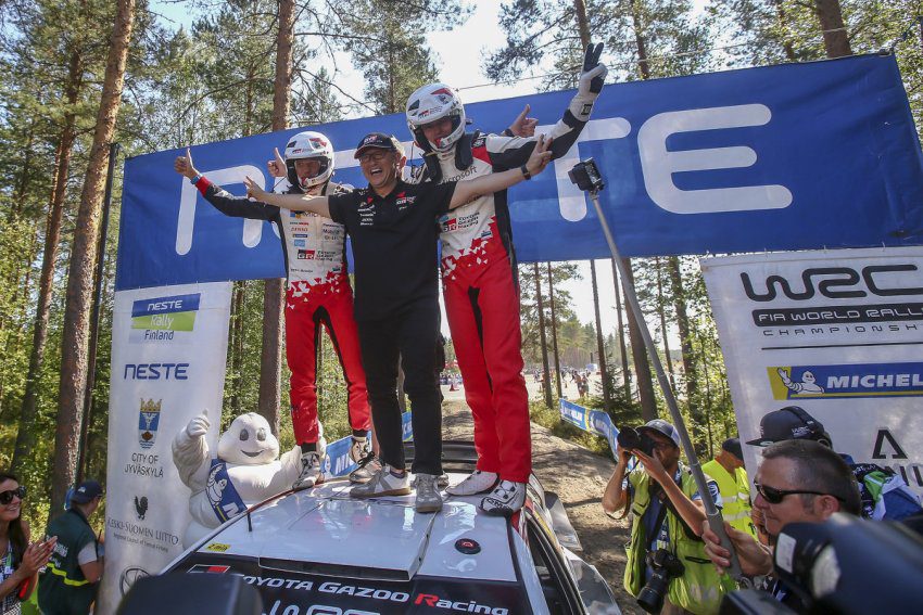 Toyota Gazoo Racing Rallye Finnland Toyota Gazoo Racing Rallye Finnland © Toyota