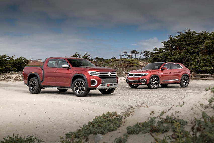 Atlas Cross Sport und Atlas Tanoak Concept © Volkswagen AG