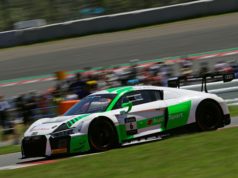10 Stunden von Suzuka – Podium für Audi bei den 10 Stunden von Suzuka Audi R8 LMS #6 (Audi Sport Team Absolute Racing), Christopher Haase-Kelvin van der Linde-Markus Winkelhock © Ferdi Kräling Motorsport-Bild GmbH