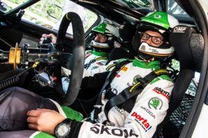 Das SKODA AUTO Deutschland Duo Kreim/Christian geht als Spitzenreiter der U28-Wertung in das Event von Freitag bis Sonntag © Skoda