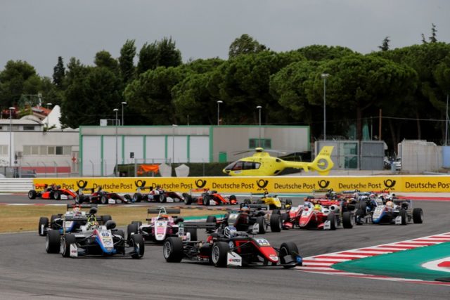 Formel 3 EM Misano Rennen 2 Rennstart © F3 EM