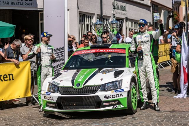 Jan Kopecký-Pavel Dresler SKODA FABIA R5 © Skoda Motorsport