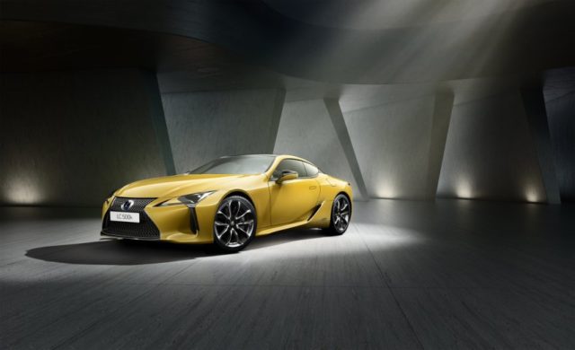 Premiere auf dem Pariser Automobilsalon Lexus LC Yellow Edition © Lexus