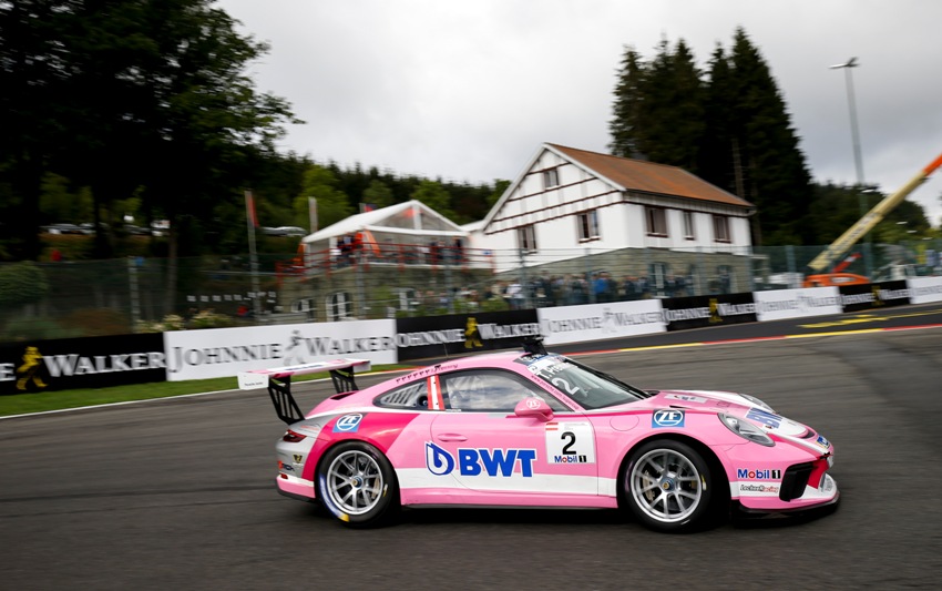 Porsche 911 GT3 Cup, Thomas Preining (A), Porsche Mobil 1 Supercup, Spa-Francorchamps 2018 © Porsche