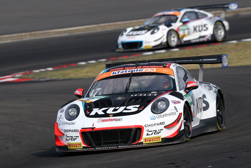 Porsche 911 GT3 R, KÜS Team75 Bernhard, Timo Bernhard (D), Kevin Estre (F), Nürburgring 2018 © Porsche Motorsport