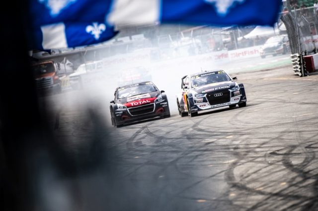 Rallycross-WM Trois-Rivières 2018 Audi S1 EKS RX quattro Rallycross-WM Trois-Rivières 2018 #13 (EKS Audi Sport), Andreas Bakkerud © Petr Sulcik