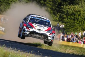 Toyota Gazoo Racing mit Toyota Yaris WRC bei der Rallye Deutschland © Toyota