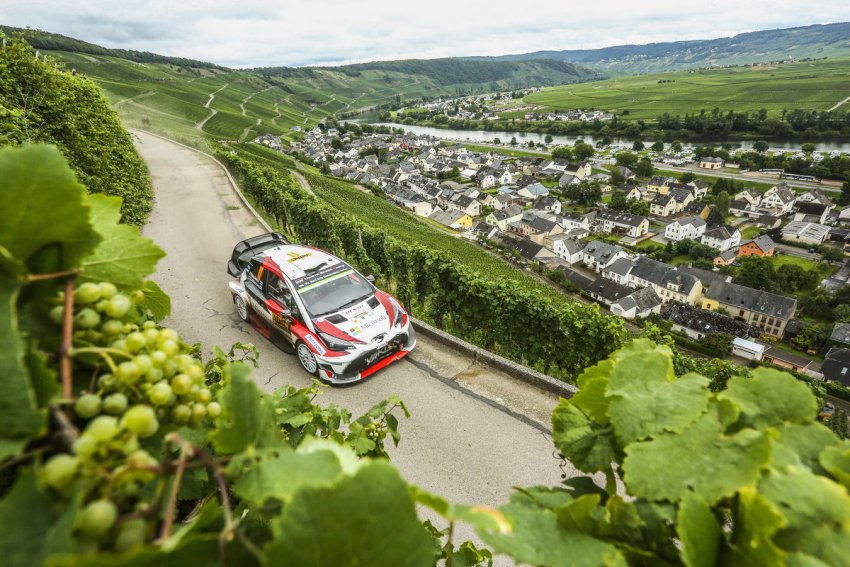WRC Rallye Deutschland Toyota Gazoo Racing &copy; Toyota