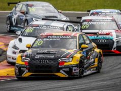 WTCR – Neuntes Podium für Audi Sport in FIA WTCR Audi RS 3 LMS #20 (Audi Sport Team Comtoyou), Denis Dupont © fiawtcr.com/DPPI