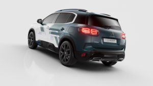 Citroen C5 Aircross Hybrid Concept Heckansicht © Citroen