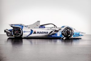 Der neue BMW iFE.18 Seitenansicht für die ABB FIA Formel E © BMW Motorsport