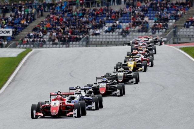 F3 EM Spielberg 2018 Rennen 2 F3 EM Spielberg 2018 Rennen 2 Mick Schumacher siegt weiter © F3 EM