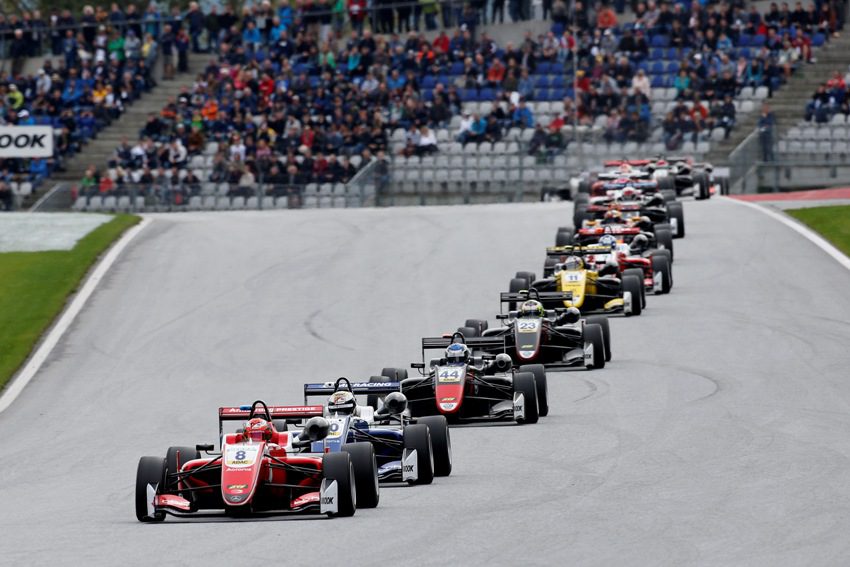 F3 EM Spielberg 2018 Rennen 2 F3 EM Spielberg 2018 Rennen 2 Mick Schumacher siegt weiter © F3 EM