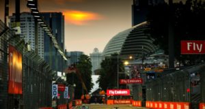 Formel 1 Singapur GP – Startaufstellung zum GP von Singapur 2018 Formel 1 Qualifying zum GP von Singapur Formel 1 - Mercedes-AMG Petronas Motorsport, Großer Preis von Singapur 2018. Lewis Hamilton © Mercedes AMG Petronas Motorsport