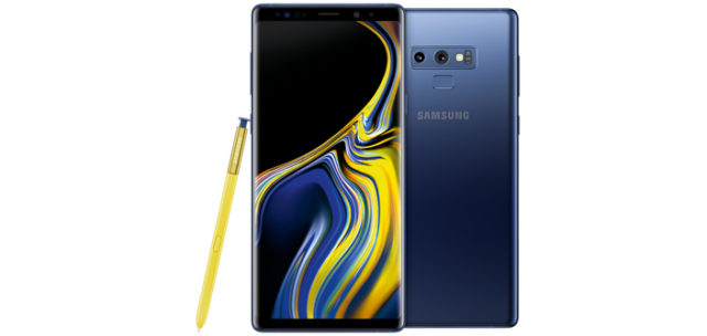 Samsung Galaxy Note9 OceanBlue Samsung Galaxy Note9 OceanBlue © Samsung