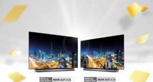 LG OLED TV – Erstmals vergibt Stiftung Warentest ein „Sehr Gut“ an OLED TV Geräte LG Stiftung Warentest SEHR GUT OLED C8 © LG