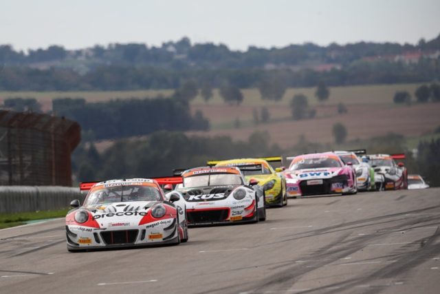 Porsche 911 GT3 R, Precote Herberth Motorsport, Robert Renauer (D), Mathieu Jaminet (F), Sachsenring 2018 © Porsche Motorsport