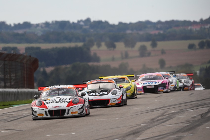 Porsche 911 GT3 R, Precote Herberth Motorsport, Robert Renauer (D), Mathieu Jaminet (F), Sachsenring 2018 Porsche 911 GT3 R, Precote Herberth Motorsport, Robert Renauer (D), Mathieu Jaminet (F), Sachsenring 2018 © Porsche Motorsport