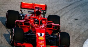 Formel 1 GP von Singapur – Stimmen zum Qualifying zum Singapur GP Sebastian Vettel Singapur GP 2018 Formel 1 © Scuderia Ferrari