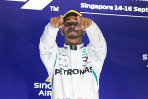 Singapur 2018. Lewis Hamilton © Mercedes AMG Petronas Motorsport