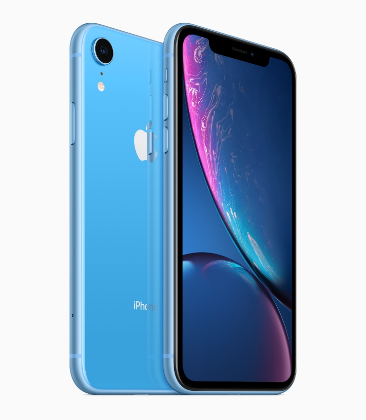 Apple iPhone XR blau schwarz © Apple