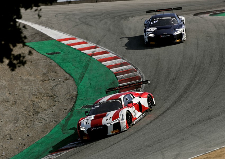 Audi R8 LMS #29 (Audi Sport Team Land), Christopher Haase Kelvin van der Linde Christopher Mies © Ferdi Kräling Motorsport-Bild GmbH