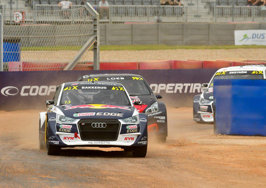 Andreas Bakkerud Audi S1 EKS RX quattro #13 (EKS Audi Sport), Andreas Bakkerud © Sideline Sports Photography 2018