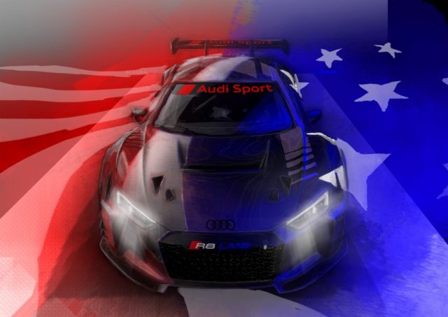 California 8 Hours 2018 California 8 Stunden 2018 Audi R8 LMS © AUDI AG