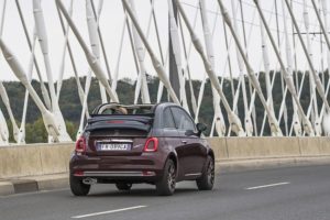 Fiat 500 Collezione Heckansicht © Fiat