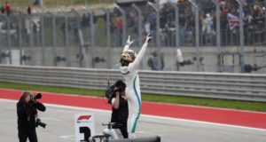 Formel 1 GP USA – Startaufstellung GP der USA Austin 2018 Formel 1 - Mercedes-AMG Petronas Motorsport, Großer Preis der USA 2018. Lewis Hamilton & copy; Mercedes-AMG Petronas Motorsport