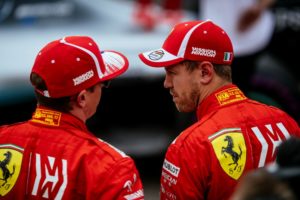 Kimi Raikkönen Sebastian Vettel GP USA 2018 © Scuderia Ferrari