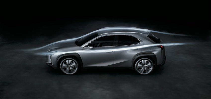 Lexus UX Windkanal Lexus UX Windkanal © Lexus