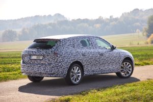 Skoda Scala Erlkönig Heclansicht © Skoda