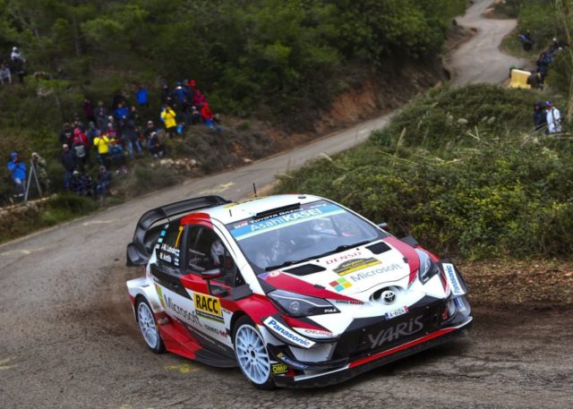 Toyota Gazoo Racing Rallye Spanien © Toyota Motorsport