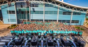 Mercedes-AMG Petronas Motorsport feiert Gewinn des fünften Formel 1-Weltmeister-Doubles in Folge F1, Brixworth, Mercedes-AMG Petronas Motorsport © Mercedes-AMG Petronas Motorsport