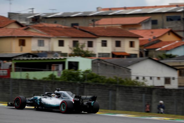 Formel 1 - Mercedes-AMG Petronas Motorsport, Großer Preis von Brasilien 2018. Lewis Hamilton © Mercedes-AMG Petronas Motorsport